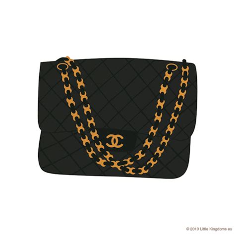 chanel handbag cartoon|chanel bag clip art.